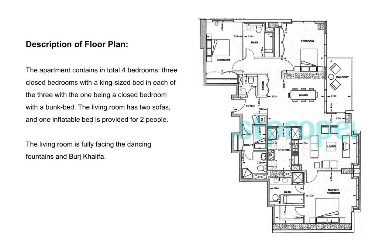 Elite Royal Apartment - Burj Residences T5 | Diamond ดูไบ ภายนอก รูปภาพ